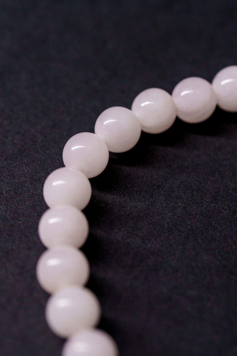 Браслет "Memo about Love&Luck" шамбала из розового кварца