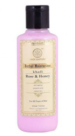 Лосьон для тела Khadi Natural Роза и Мед Rose and Honey 210 мл