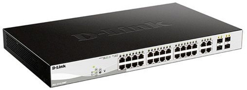 Коммутатор управляемый D-link DGS-1210-28MP/F4A