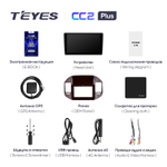 Teyes CC2 Plus 9" для Mitsubishi Pajero III 1999-2006