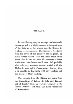 The Mishna as illustrating the Gospels | W. H. Bennett