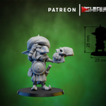 Grand Alliance Destruction Ogor Mawtribes Ogre Kingdoms Goblins Greenskins Гоблин с черепом миниатюра для dnd, днд, pathfinder, фентези, Настольная игра, НРИ, Варгейм, РПГ