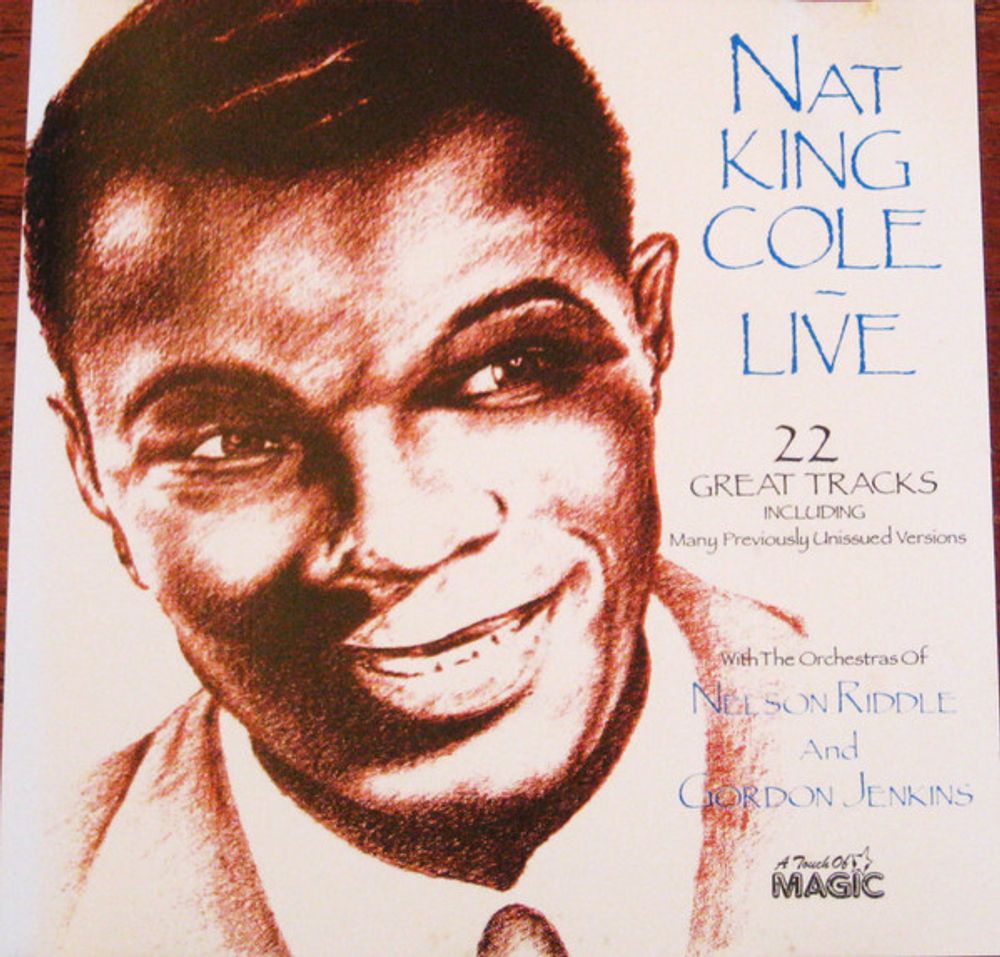 CD: Nat King Cole — «Live (22 Great Tracks)» (1998)