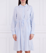 Платье ITHAKA KNEE SHIRT-DRESS LS Tommy Hilfiger - голубой(WW0WW39197)