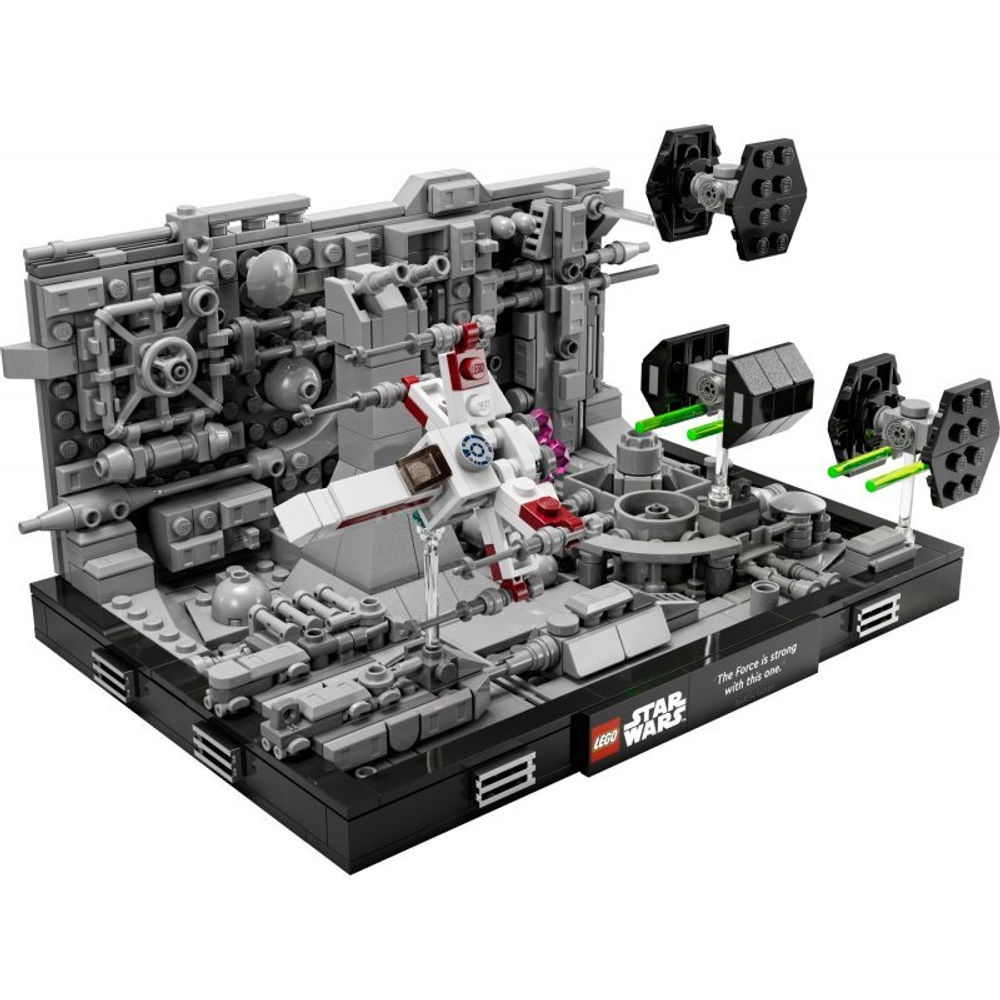 Конструктор LEGO Star Wars Диорама "Бег по траншеям Звезды Смерти" 75329