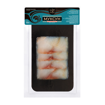Муксун филе с/с нарезка  200 г.