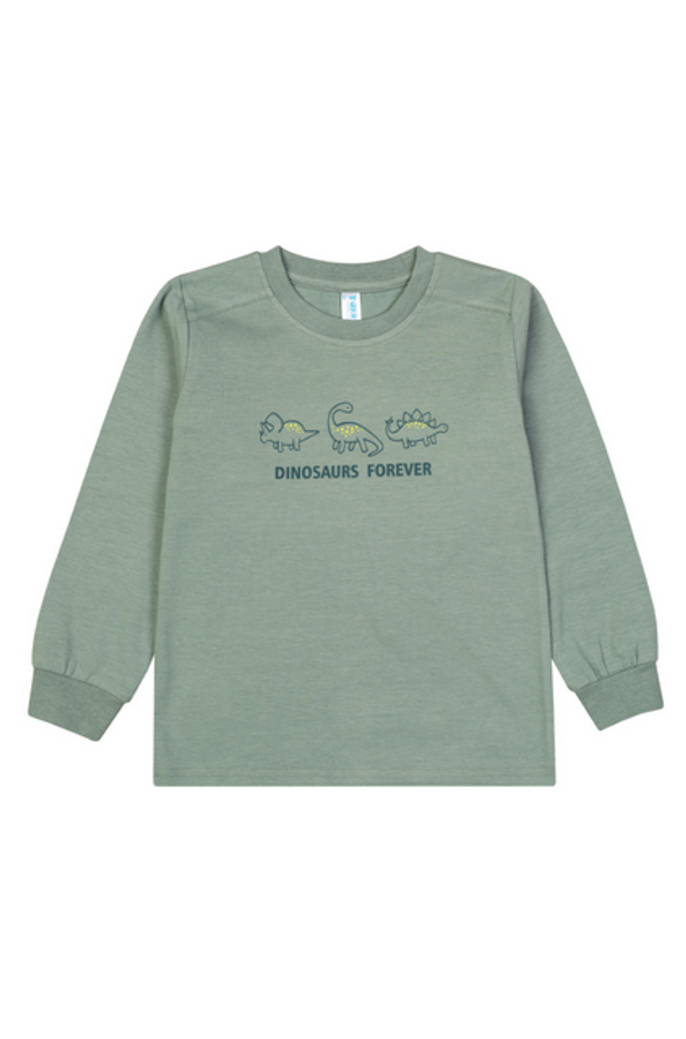 ЛОНГСЛИВ для мальчика дл/р M0959KL-3/6 р.98 св.хаки (Такро)