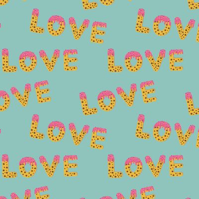 Любовные печенья на кораловом.