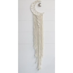 Украшение-оберег «Ловец Снов-Полумесяц» 20*100см