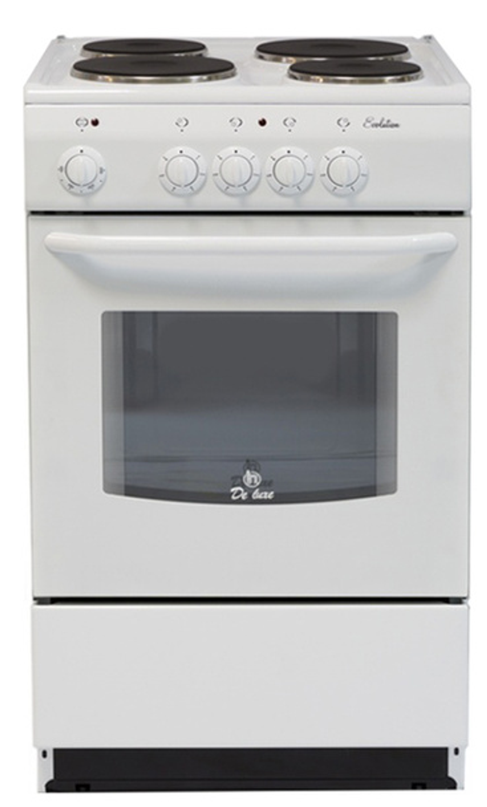 Плита электрическая DE LUXE 5004.12э (5,6квт) белая(РАСПРОДАЖА)