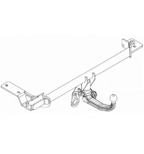 Фаркоп Westfalia 323102600001 Land Rover Range Rover Evoque 2011-(паспорт и сертификат в комплекте)(без электрики)