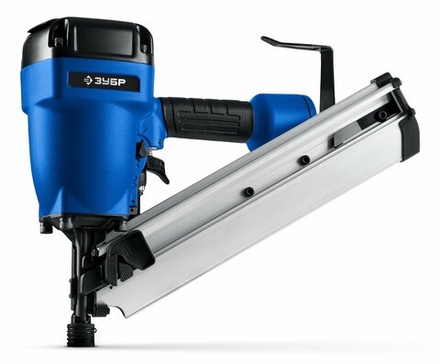 ЗУБР SN34-90A, пневматический нейлер для реечных гвоздей ЗУБР SN34/D34 (50-90 мм) ПРОФЕССИОНАЛ (31925)