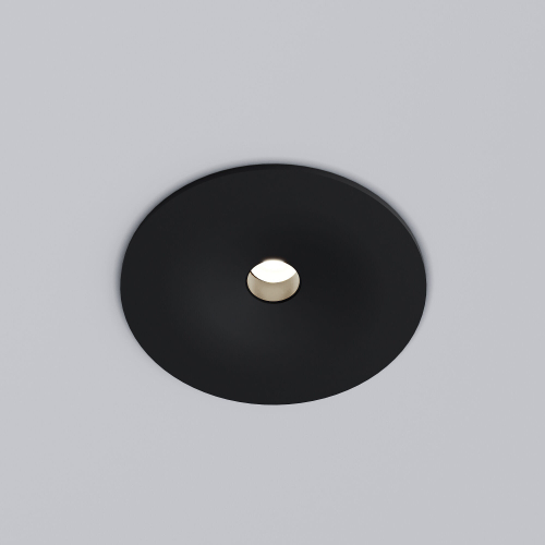 Встраиваемый светодиодный светильник Elektrostandard Binnie 15275/LED 12W 4000K черный