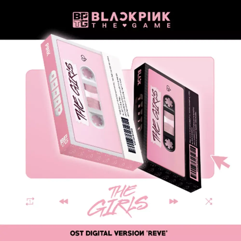 Альбом BLACKPINK - THE GAME OST THE GIRLS [Reve ver.] (Black Edition)
