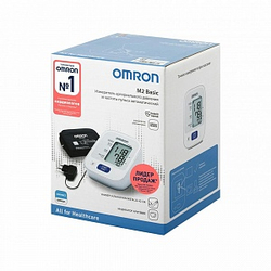 Тонометр Omron M2 Basic (HEM-7121-ALRU) Адаптер+Универсальная манжета