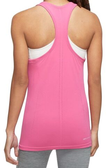 Женский топ теннисный Nike Dri-FIT ADV Aura - Розовый