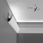 Карниз потолочный гибкий C373F