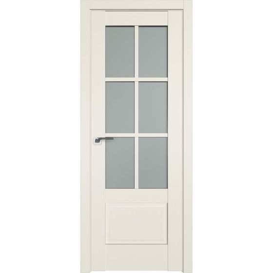 Фото межкомнатной двери unilack Profil Doors 103U магнолия сатинат стекло матовое