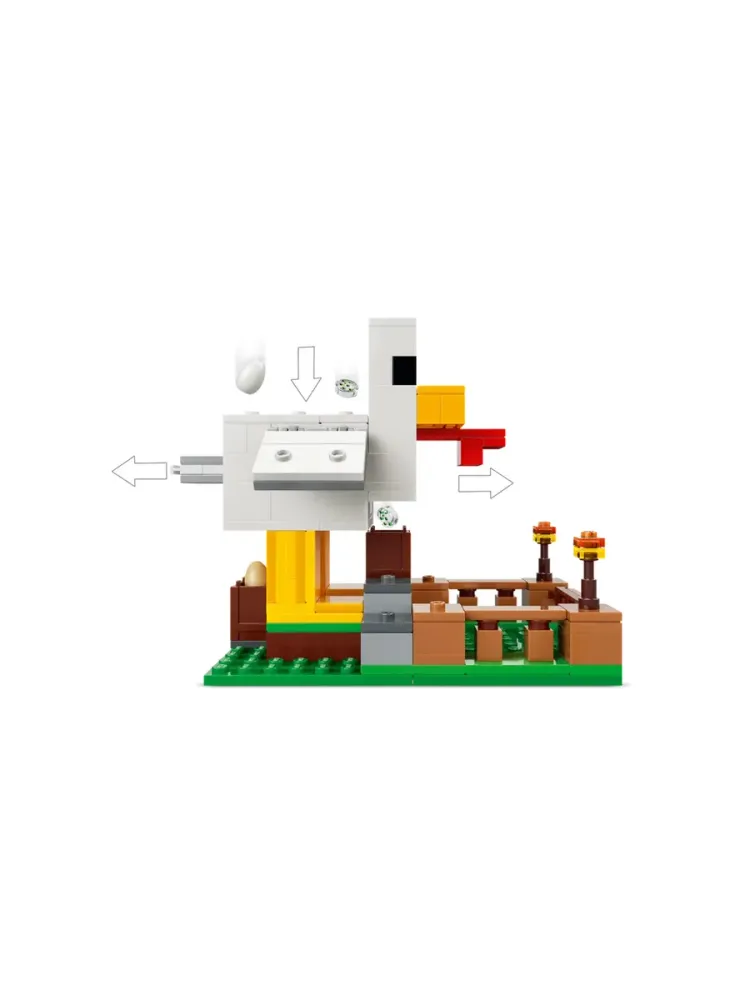 Конструктор Minecraft 21585 Птицефабрика