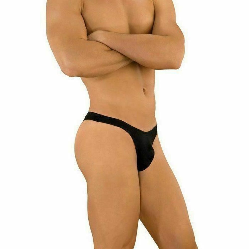 Трусы мужские стринги черные La Blinque LB15011