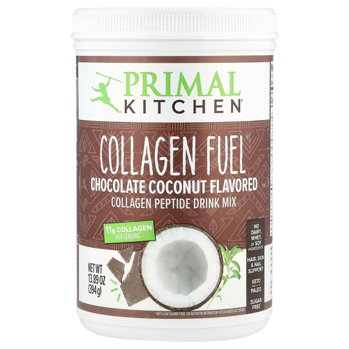 Primal Kitchen, Collagen Fuel, шоколад и кокос, 394 г (13,89 унции)