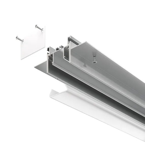 Алюминиевый профиль для натяжного потолка 34x72 (Серебро, 2 м), ALM014S-2M Led Strip alm014s-2m