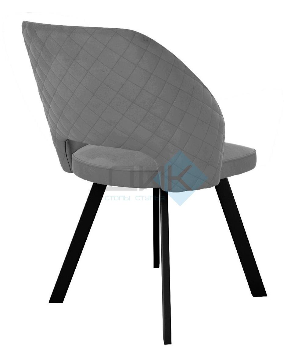 Стул DikLine 274 поворотный опоры чёрные