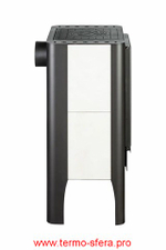 Печь-камин БАВАРИЯ ЭКО с плитой одна конфорка