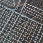 Решетка для барбекю 33*27*6см, хромированная