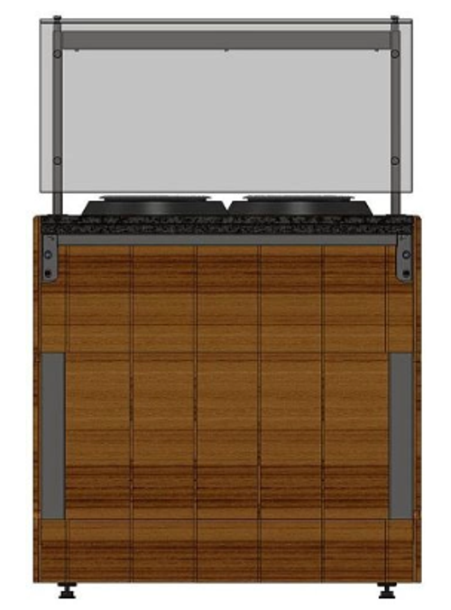 Мармит для первых блюд REFETTORIO Capital RM11DS 2 супницы 10 л
