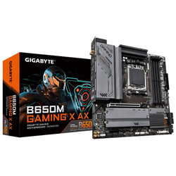 Материнская плата Gigabyte B650M GAMING X AX, Socket AM5, AMD B650, 4xDDR5-5200, HDMI+DP+DP, 1xPCI-Ex16, 1xPCI-Ex1, 4xSATA3(RAID 0/1/10)