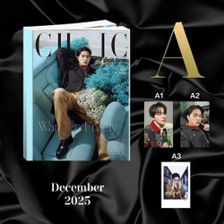 (ПРЕДЗАКАЗ) публикация CHIC (CHINA) - 2025.12 SPECIAL EDITION KIM MYUNG SOO A Type