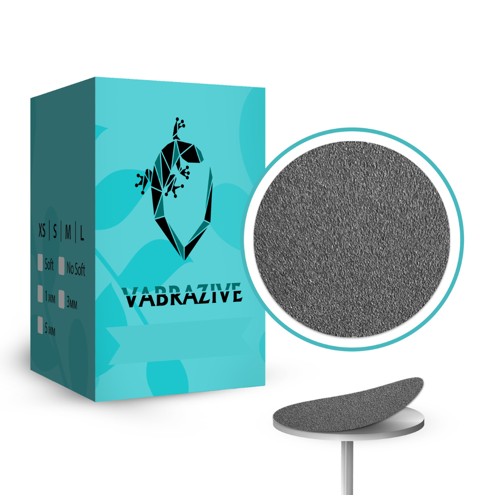 Файл диск Vabrazive черный S 180 гритт 25шт/уп