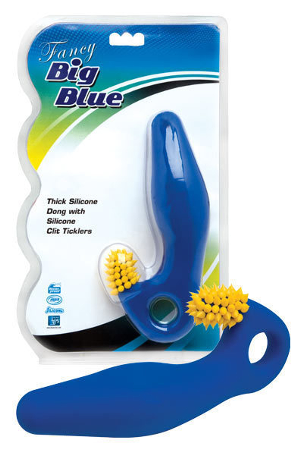 Силиконовая вагинальная втулка с клиторальным стимулятором