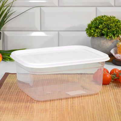 Емкость для СВЧ 1,9л "Матрешка" (белый)