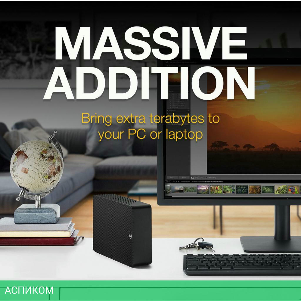 Внешний накопитель Seagate Expansion 8TB (STKP8000400)
