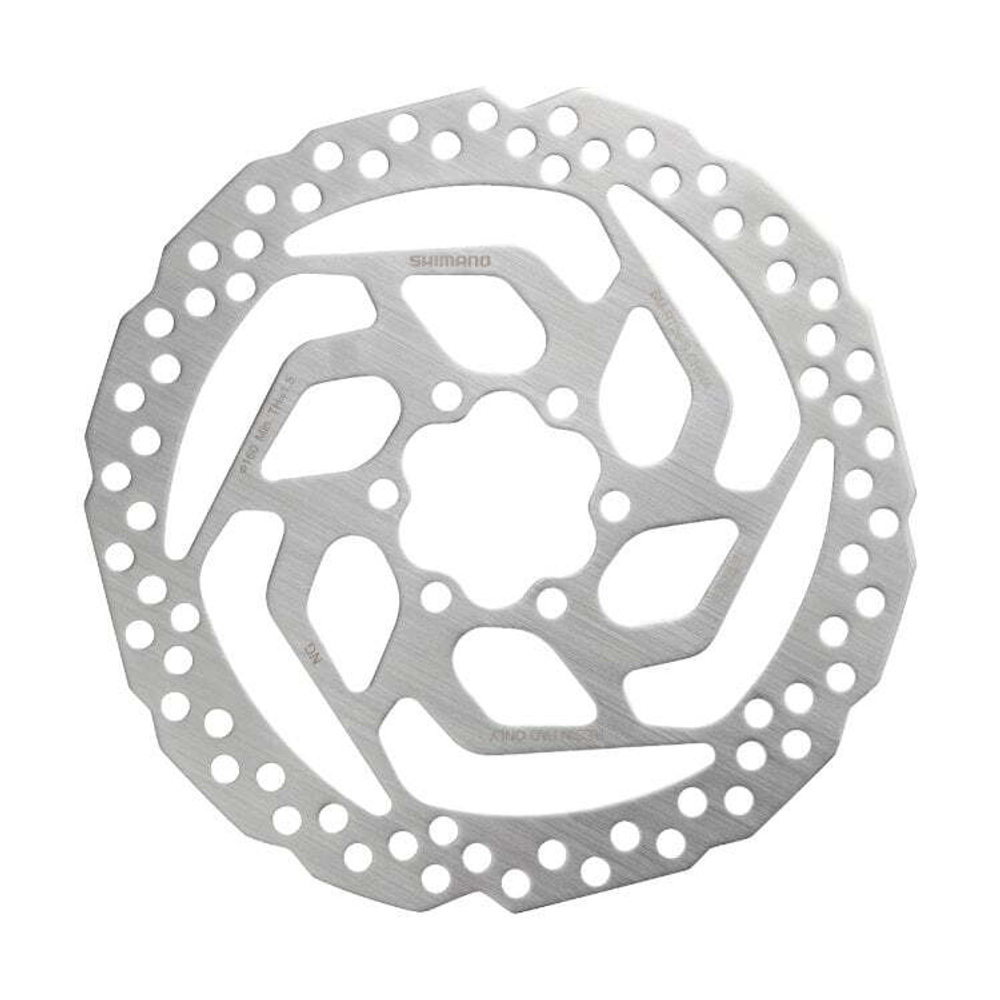 Тормозной диск для велосипеда Shimano RT26, 180 мм, 6-болт, только для пластиковых колодок, ESMRT26M
