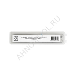 Метчик м/р  М6,0х1,0 Р6М5(М2) ГОСТ 3266-81 к-т 2 шт. с прох. хв. ТОЧИНТЕХ