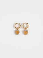 Серьги "Soul Yellow Matte" Gold