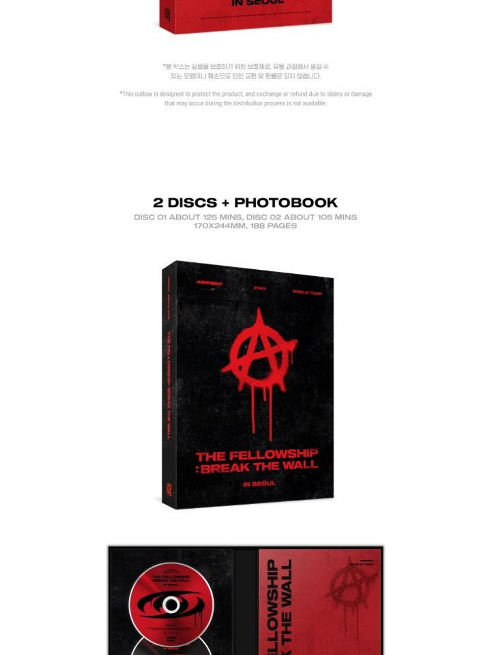 видео ATEEZ - ATEEZ WORLD TOUR (THE FELLOWSHIP : BREAK THE WALL) IN SEOUL DVD