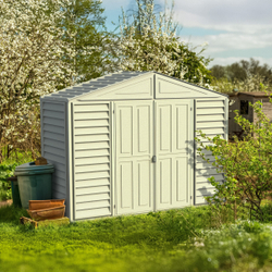 Сарай-хозблок пластиковый для дачи SidePro (84,6*318,7*233,2 см)