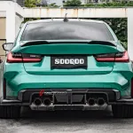 Карбоновый диффузор заднего бампера для BMW M4 G82/G83 2021+ БМВ