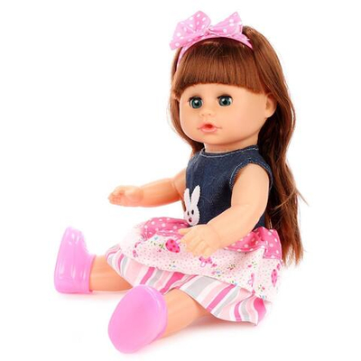 Кукла функц. 34см. "Моя малышка" звук, пьет, писает, с аксесс. коробка 200305415