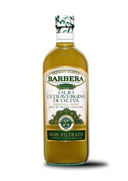 Оливковое масло BARBERA Non Filtrato (нефильтрованное) Extra Virgin 1 л Италия