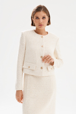 1989 Жакет женский (золотисто-молочный)