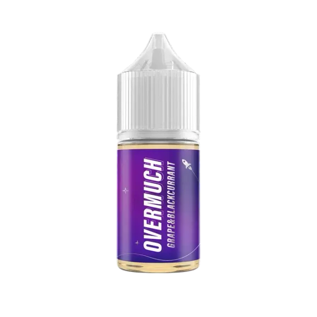 Overmuch Salt 30 мл - Grape & Blackcurrant (Strong)