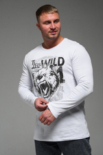 8534 Футболка с длинным рукавом мужская