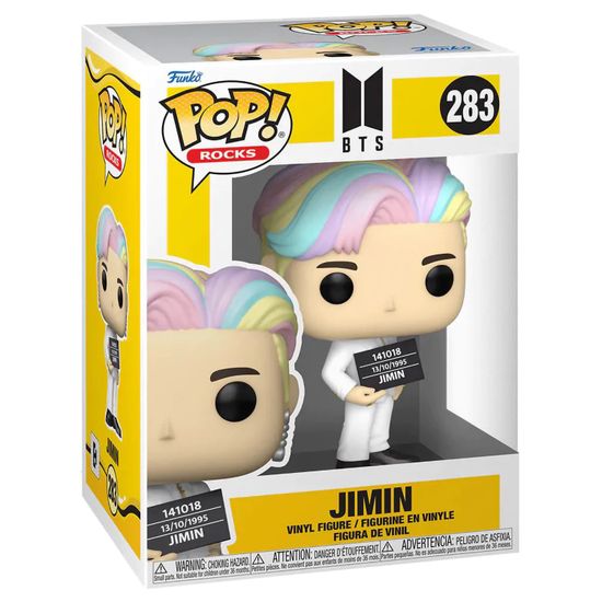 Фигурка Funko POP! Rocks BTS Butter Jimin (283) 64044 / Фигурка в виде музыканта группы "BTS", Пак Чимин
