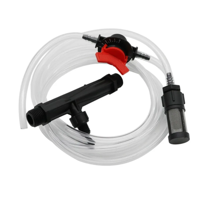 Комплект инжектора (трубки) Вентури 1/2 с подающим шлангом, регулятором, фильтром.