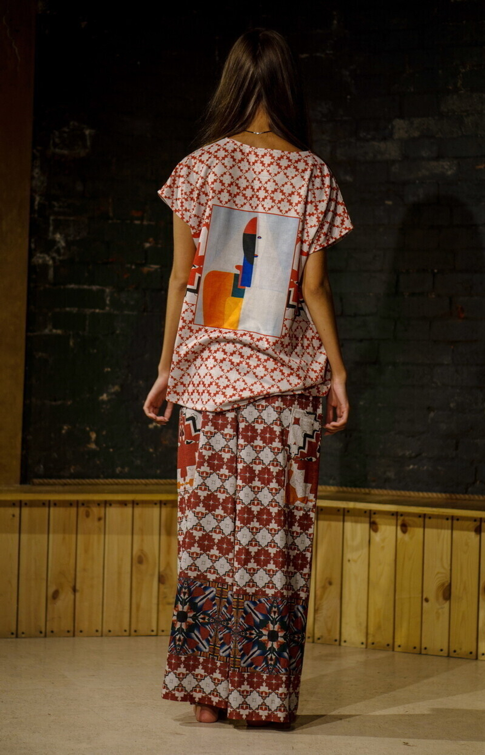 Комплект (футболка и брюки) "Малевич", по мотивам картин Казимира Малевича